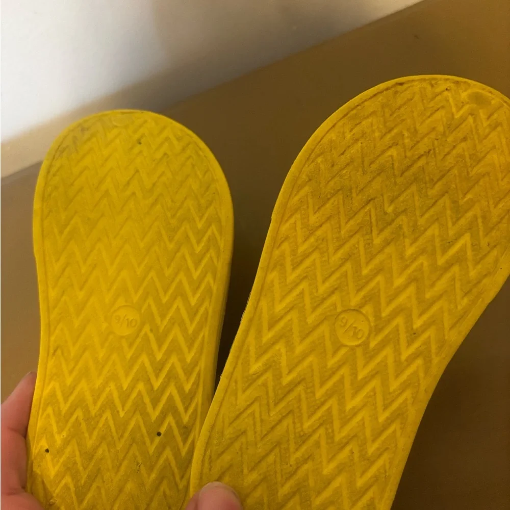 Bright Yellow Slip-On Shoes 9/10